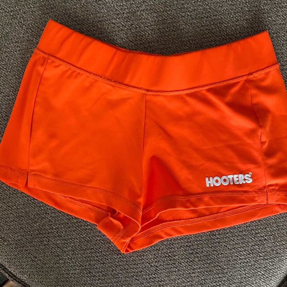 Hooters XS orange shorts